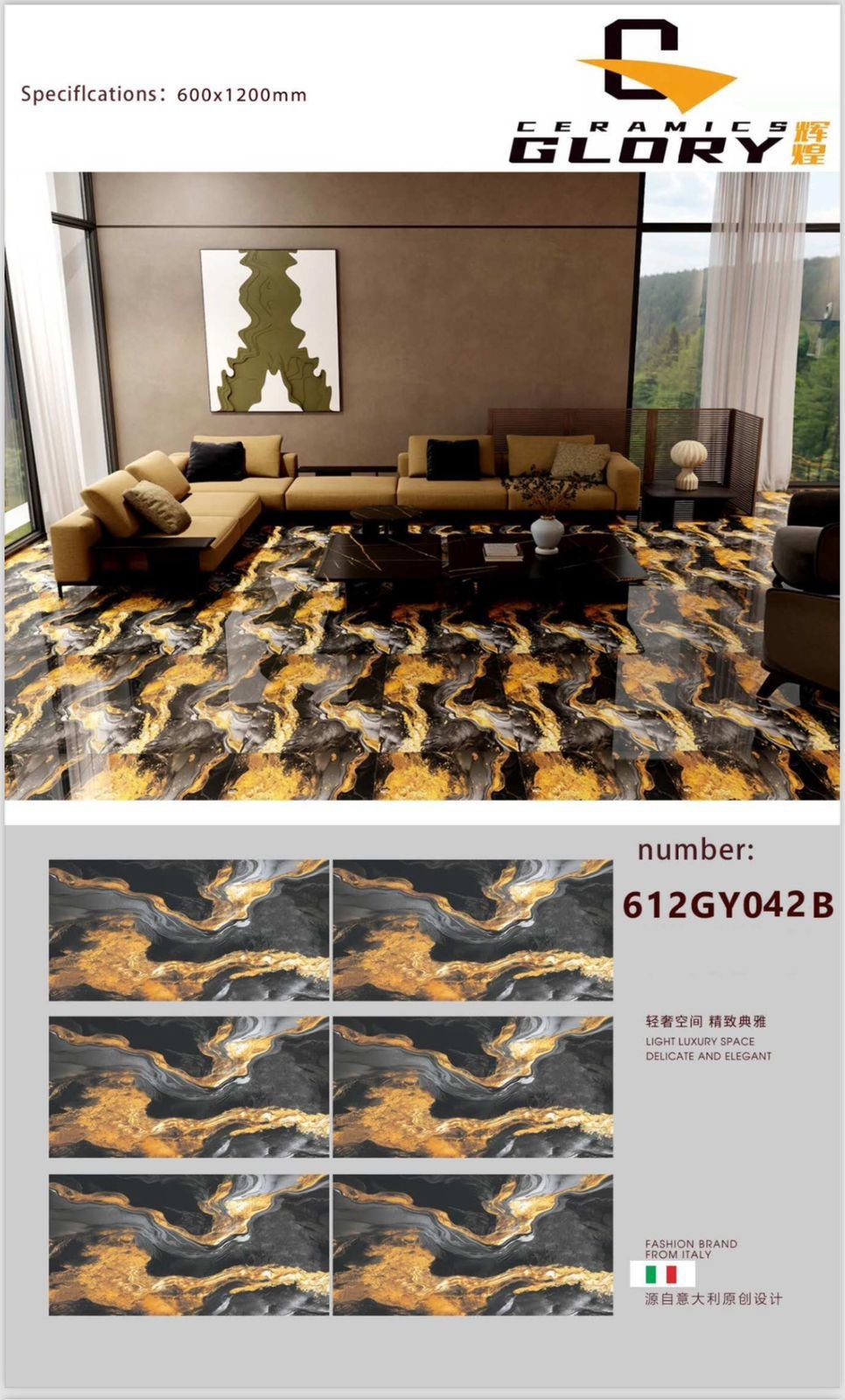 2x4 China Polish Dark Series Premium Grade view 5